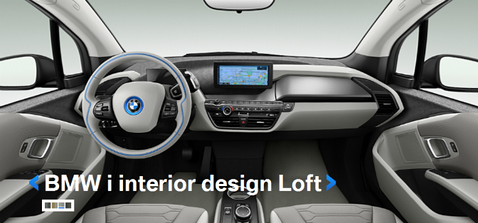 BMW i3 elbil interiør