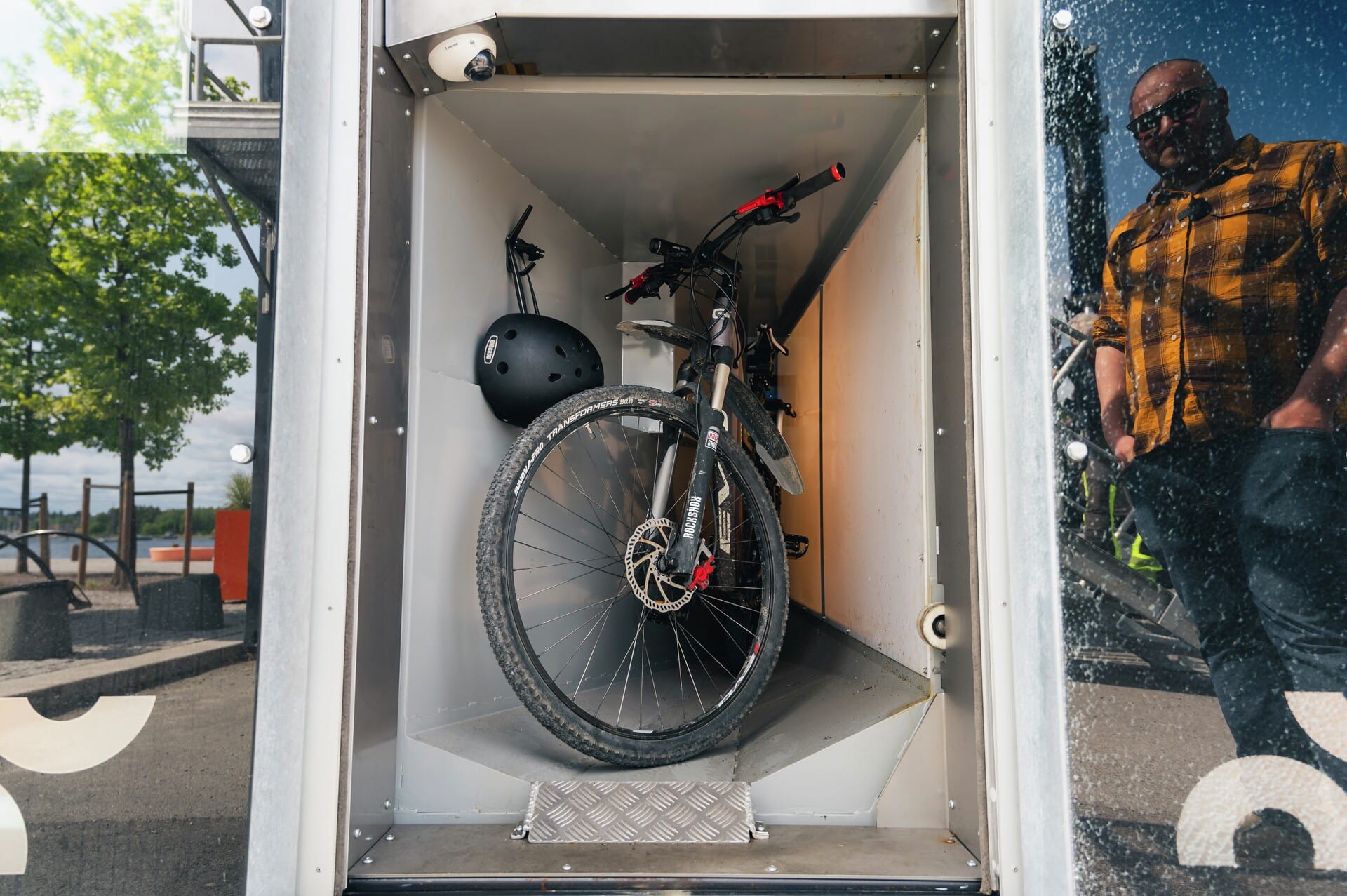 Cykel Pod Bli med inn i dette 12 meter høye sykkeltårnet - Norsk elbilforening