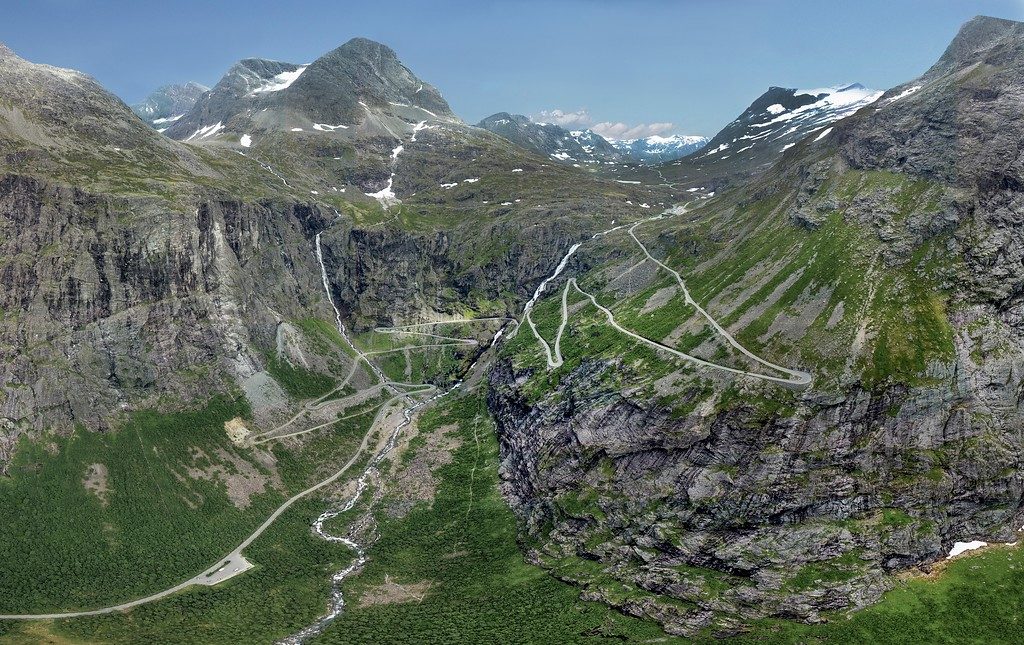 kart over trollstigen Med elbil på Nasjonal turistveg Geiranger – Trollstigen | Norsk 